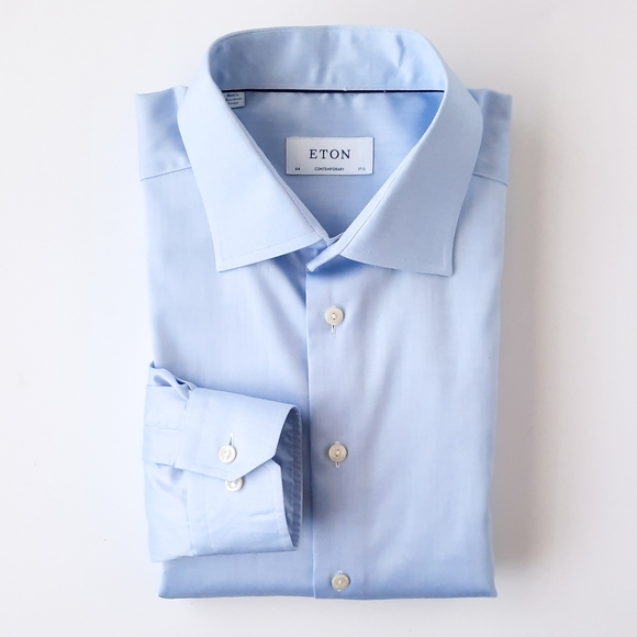 Eton Other - Eton Contemporary Fit Spread Collar Dress Shirt